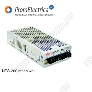 NES-200-27 mean well Импульсный блок питания 200W, 27V, 0-78A