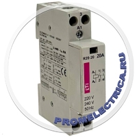 002461210 Модульный контактор, 230V, 2NO - R 20-20 ETI аналог для Legrand 04149