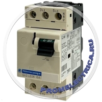 GV2LE06 АВТ ВЫКЛ С МАГН РАСЦЕП1,6A,КНОПУПР Schneider Electric