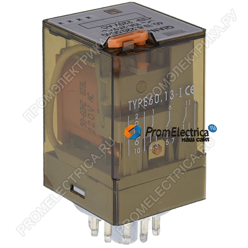 601382200040 Универсальные реле Finder, 10А, 220VAC