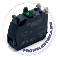 ZBE101 блок-контактов для винтового крепления, контакты 1НО, Schneider Electric