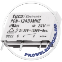 PCN-105D3MHZ TE CONNECTIVITY 3-1461491-0 - Реле: электромагнитное SPST-NO Uобмотки:5ВDC 3A/240ВAC 5А