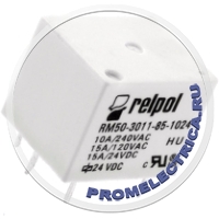 RELPOL RM50-3011-85-1012 - Реле: электромагнитное SPDT Uобмотки:12ВDC 10A/240ВAC 15А
