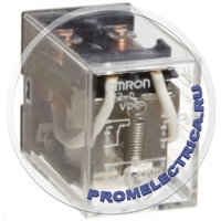 OMRON LY2-0 24VDC - Реле: электромагнитное DPDT 230ВAC 10А промышленное Серия: LY2