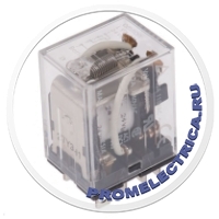 OMRON LY2 24VDC - Реле: электромагнитное DPDT Uобмотки:24ВDC 10A/110ВAC 10А