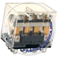 Реле 10 Ампер, 100/110 VAC, 4 контакта - LY4-100/110DC Omron