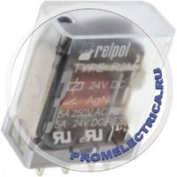 RELPOL R2M-2012-23-1024 - Реле: электромагнитное DPDT Uобмотки:24ВDC 5A/250ВAC 5A/24ВDC