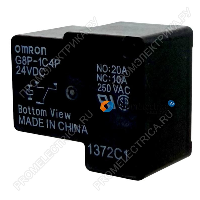 OMRON G8P-1C4P 24VDC - Реле: электромагнитное SPDT Uобмотки:24ВDC Iконтактмакс:20А