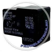 OMRON G8P-1C4P 24VDC - Реле: электромагнитное SPDT Uобмотки:24ВDC Iконтактмакс:20А