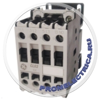 CL00A310T1 Контактор 3-полюсный; Вспомогательные контакты: NO; 24VAC; 10А GENERAL ELECTRIC