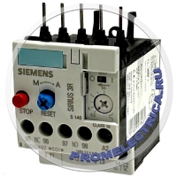 SIEMENS 3RU1116-1HB0 - Тепловое реле Размер: S00 Вспомогательные контакты: NC, NO 3кВт