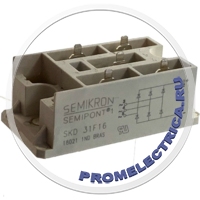 SKD31F22 Мостовые выпрямители SEMIPONT® 1  31A 2200V, Semicron
