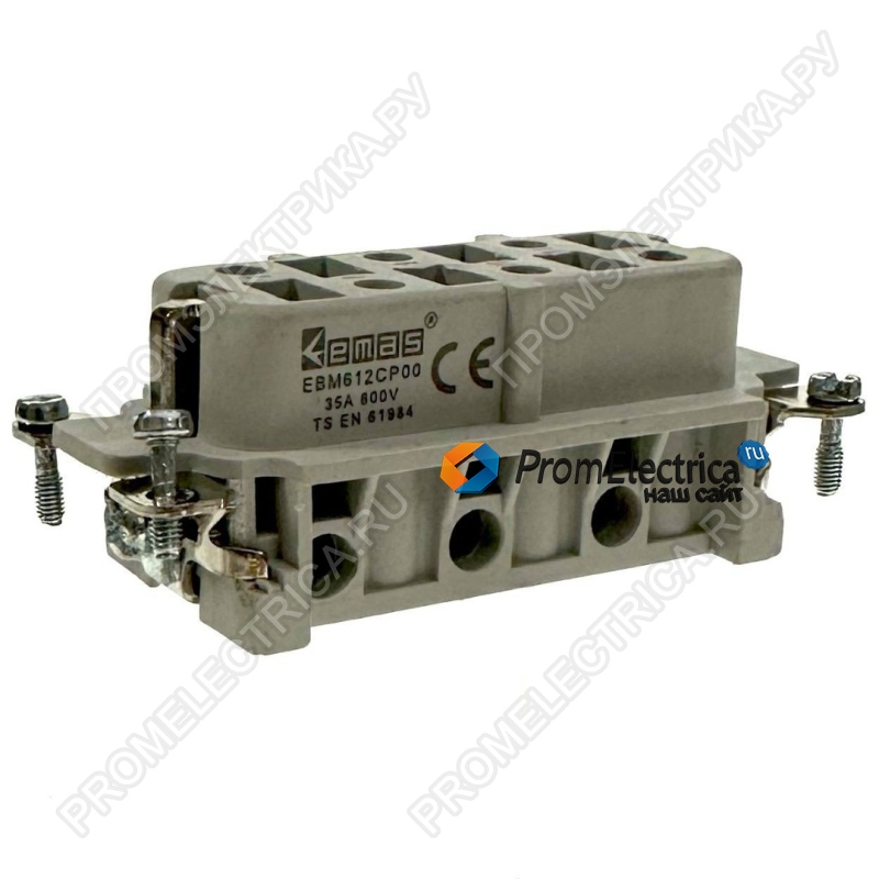 EBM612CP00 Гнездо 12 полюсов, 35 A