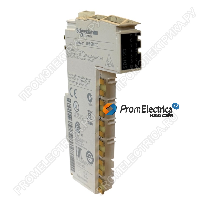 TM5SDI12D модуль12ВХ 24В= приемник 1 проводной Schneider Electric