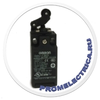 D4N-1262 Концевой выключатель безопасности, однонаправленный рычаг с роликом, Omron