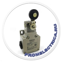 D4N-1B31R Термопластиковый концевой выключатель, пластиковый плунжер, IP67, 2NC Omron