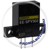EE-SPY302 Оптический датчик, расстояние срабатывания 5 мм, темно-красный, NPN