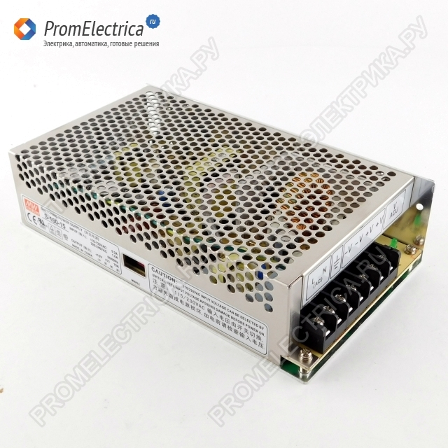 Купить S-150-24 Импульсный блок питания 150 Ватт, 24 Вольт, 0-65 Ампер ...