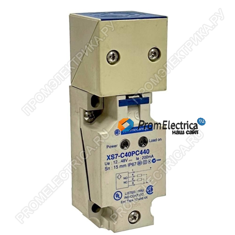 XS7C40PC440 - ИНДУКТИВНЫЙ ДАТЧИК NO+NC PNP Schneider Electric