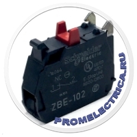 ZBE102 Блок-контактов с клеммными зажимами под винт, 1НЗ, Schneider Electric