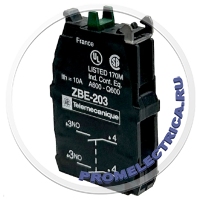 ZBE203 Контакт двойной 2НО Schneider Electric