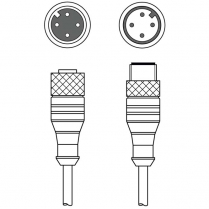 KDS U-M12-4A-M12-4A-V1-020 Соединительный кабель 50132438 Leuze