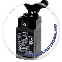 D4N-1172 Концевой выключатель, пластиковый роликовый плунжер, IP67, 1NC / 1NO Omron