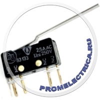 PROMET 83 133 S54 AR3575 Микропереключатель SNAP ACTION с рычагом SPST-NO + SPST-NC