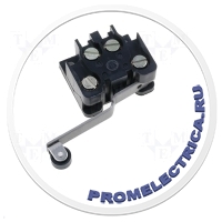 PROMET 83 135 58E - Микропереключатель с рычагом (с роликом) SPST-NO + SPST-NC