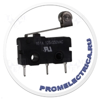 HONEYWELL ZM90G20F01 - Микропереключатель с рычагом (с роликом) SPDT 10,1A/250ВAC