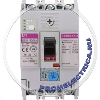 004671879 EB2S 160/3LA 25A 3p Промышленные автоматические выключатели с низкой отключающей способностью