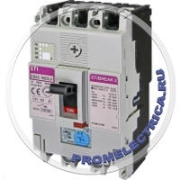 004671881 EB2S 160/3LA 63A 3p Промышленные автоматические выключатели с низкой отключающей способностью