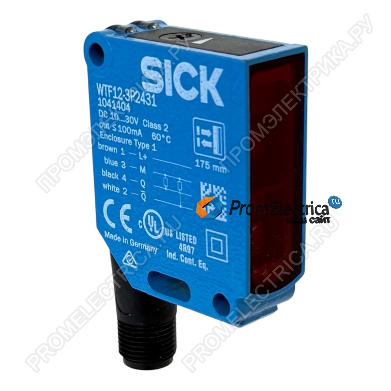 WTF12-3P2431 SICK 1041404 Маленькие фотоэлектрические датчики