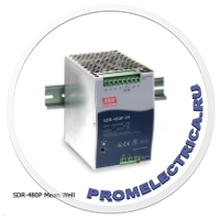 SDR-480P-24 Блок питания, 480W, 20A, 24VDC Mean Well