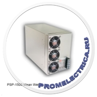 PSP-1500-24 Блок питания, 176-264VAC, 13536W, 24VDC Mean Well