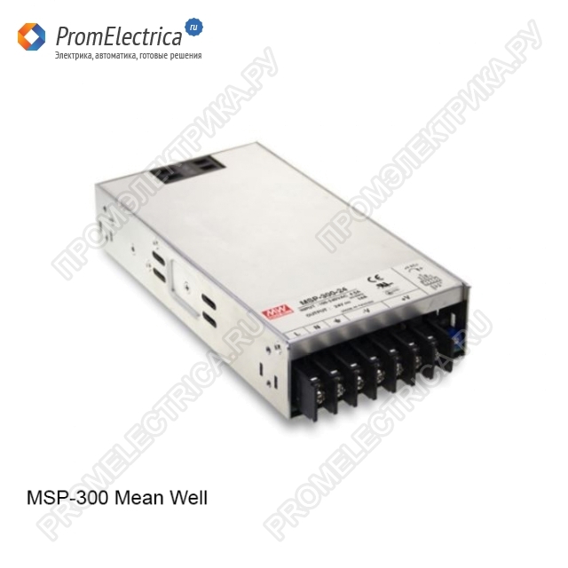Купить MSP-300-12 Блок питания, 324W, 27A, 12VDC Mean Well