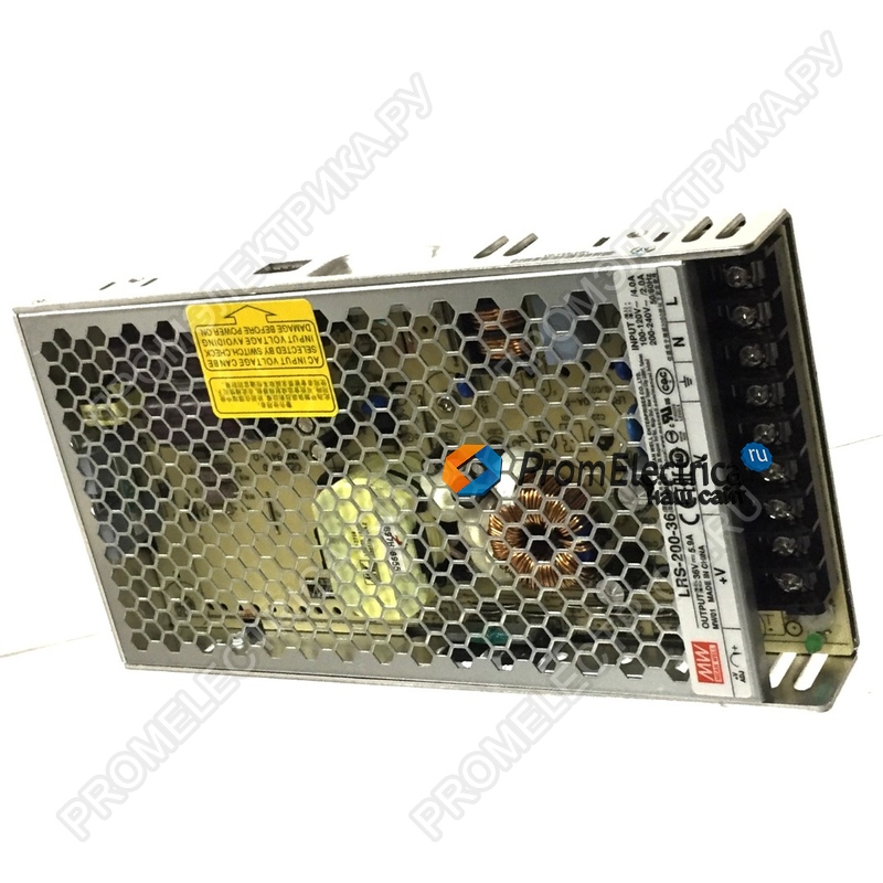 LRS-200-36 Блок питания, 212W, 59A, 36VDC Mean Well