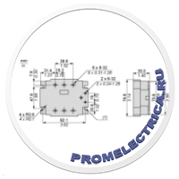 SSP3A225B7 Твердотельное реле, трехфазный выход, вход 18-36 V AC, выход 48-530 V AC, 25 A Schneider Electric