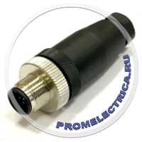 SACC-M12MS-5CON-PG 7-M - Разъем 5 pin М12, кабельный штекер 1663116 Phoenix Contact