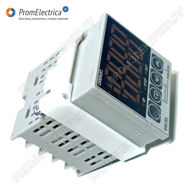 E5CSL-QP AC100240 Регулятор температуры, питание 100-240 Вольт AC, 48х48х60 мм цифровой, один дисплей, управляющий выход напряжения для управления твердотельным реле, PID-управление, вх тер