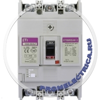004671813 EB2S 250/3LF 250A 3p Промышленные автоматические выключатели с низкой отключающей способностью