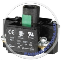 004770396 HC22Y1 Держатель лампы для кнопочных постов, с резистором и 1NO контактом