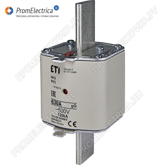 004186233 NH3 gG 630A/500V характ gG