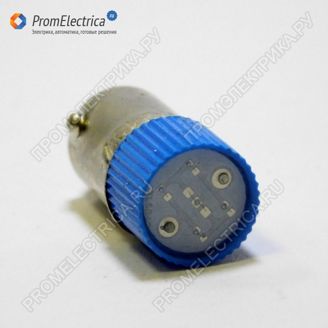 BA9S-LED-220VAC-B Светодиодные лампочки, цоколь BA9S, синего цвета 220 Вольт 50 Hz