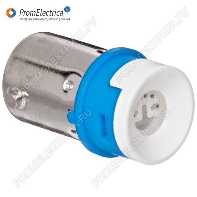 A22-24AA Светодиодная лампа 24 V AC/DC для кнопочных переключателей серии A22, голубого цвета Omron