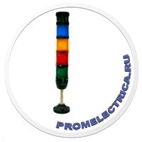 ik54l220zm03 Сигнальная колонна светодиодная с зумером 50 мм, цвет: красный, зеленый, желтый, синий 220В