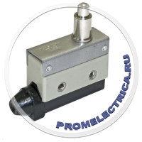AZ-7110 Концевой выключатель SPDT, 10А, 250V, IP64, кнопочный толкатель