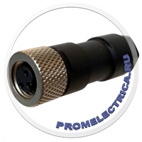 XZCC8FDM30S коннектор М8 прямой, 3 штыря Schneider Electric XZCC8FDM30S коннектор М8 прямой, 3 штыря Schneider Electric