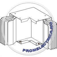 KTA1600LP3B2 СЕКЦИЯ УГЛОВАЯ ПЛАШМЯ N2, 3L+PE, Al, 1600А Schneider Electric