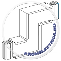 KTC2000ZC41 Canalis Z-образная секция «на ребро» N1 - 2000 A - 3L+N+PE Schneider Electric